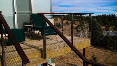 Deck Cable Rail, Golden Colorado.