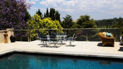 This Pool Cable Rail looks stunning. AGS manufactures many California pool fence railing systems and ships them to the job site ready to install. In Redlands, CA, pool railing or fence railing for a pool must conform to the code.