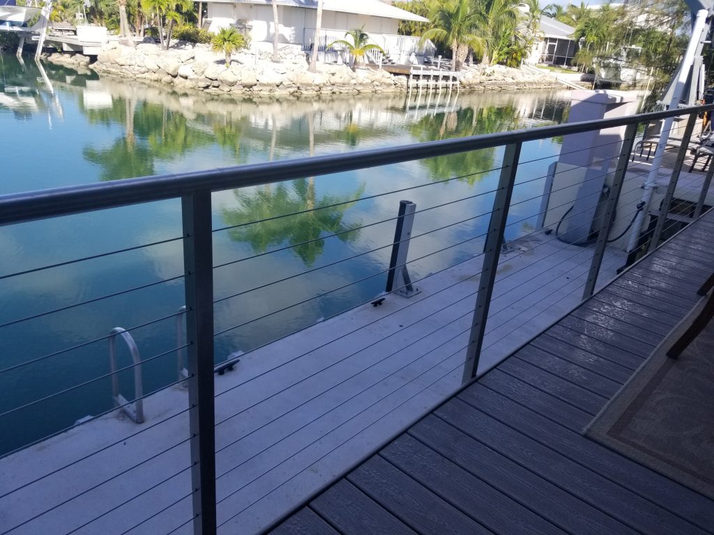 Coastal Cable Railing System Offers Dazzling View of the Bay for a ...