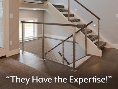 They have the expertise client stainless steel railing review.