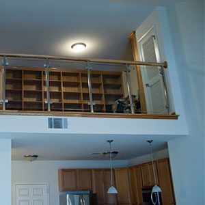 Glass Loft Railing by AGS Stainless