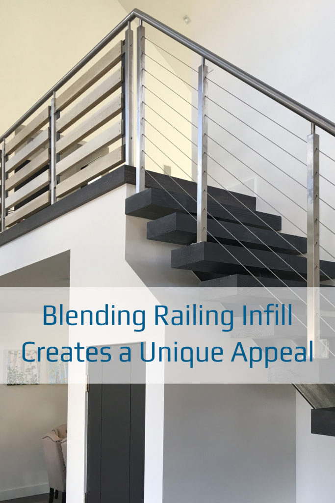 Making a Statement by Blending Two Types of Railing Infill ...