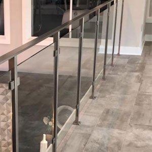 Top Mount Glass Rail by AGS Stainless