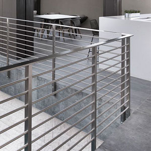 Side Mount Bar Rail by AGS Stainless