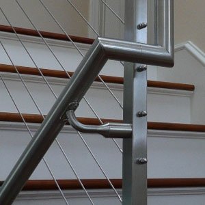 Post Handrail Bracket by AGS Stainless