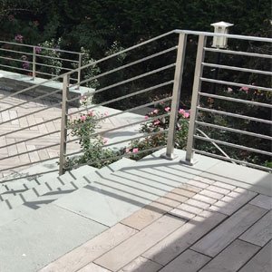 Patio Bar Rail by AGS Stainless