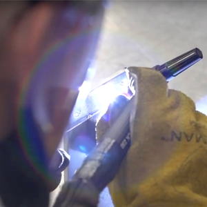 TIG Welding at the AGS Factory
