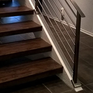 Top Mount Bar Rail by AGS Stainless