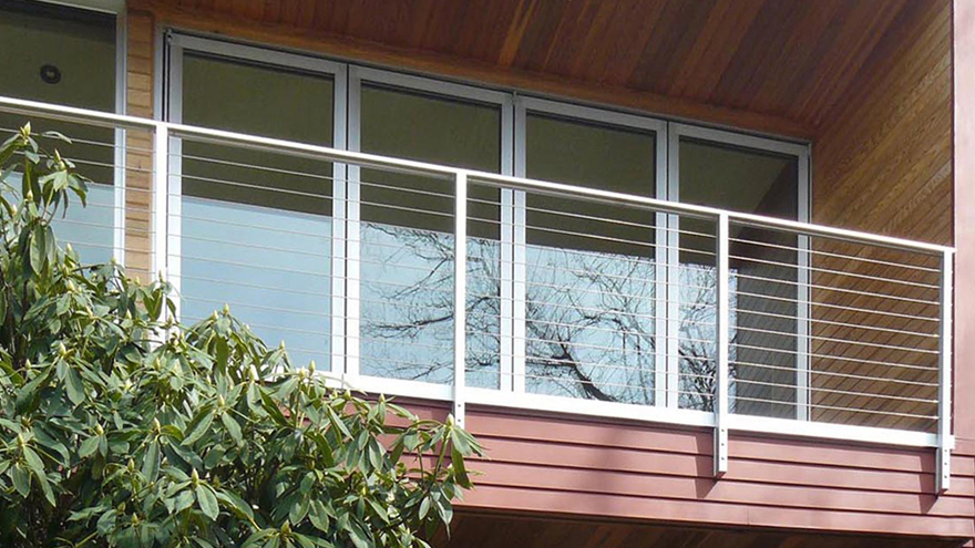 contemporary railing