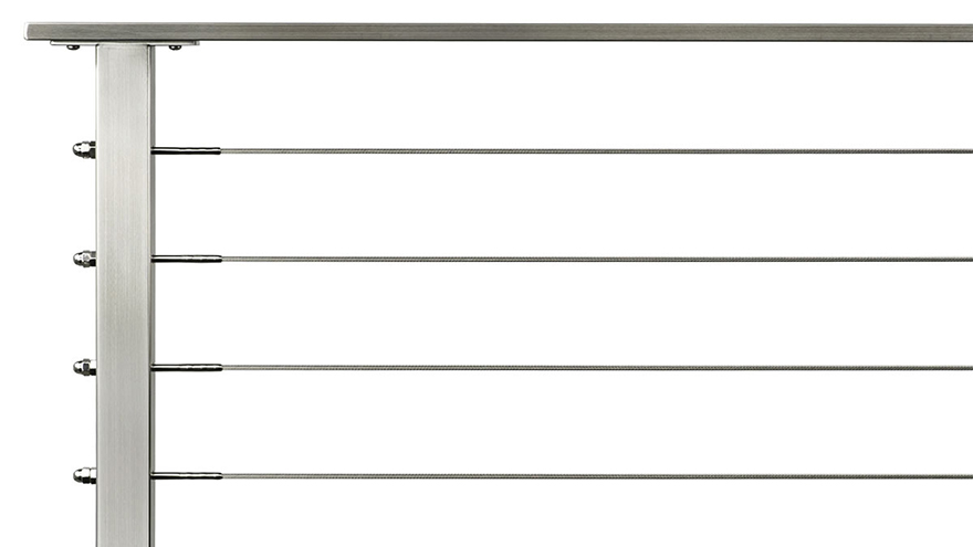 horizontal cable vs. vertical cable railing.