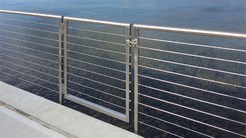 Square Stainless Steel Cable Railing - Montclair, NJ