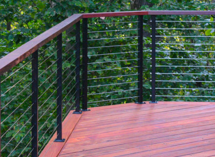 Powder Coat Railing Systems Photo Gallery - AGSstainless.com