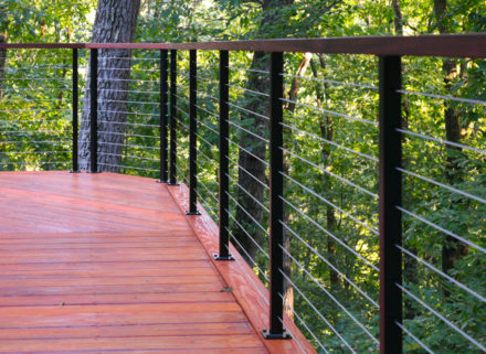 Powder Coat Railing Systems Photo Gallery - AGSstainless.com