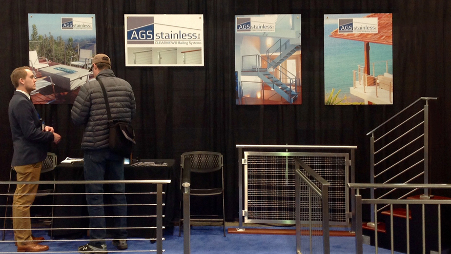AGS Stainless at the NAHB International Builders' Show.