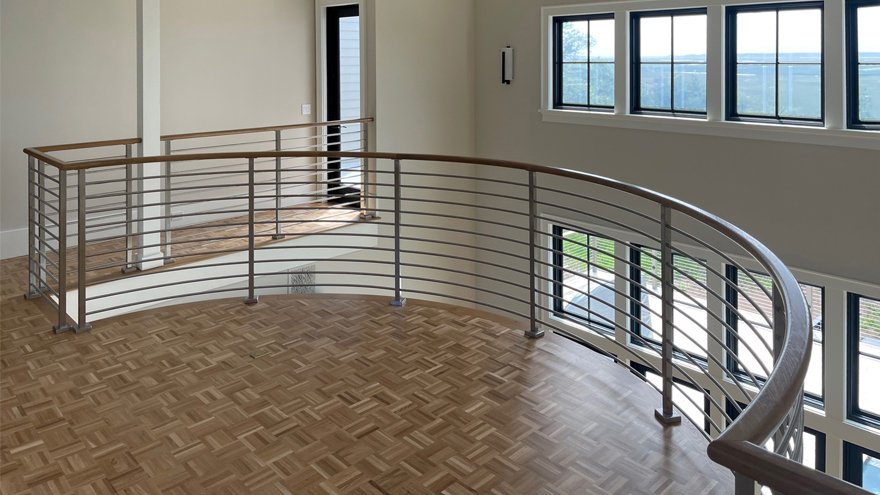 Balcony Stainless Steel Cable Railing Rod Balustrade for Apartment