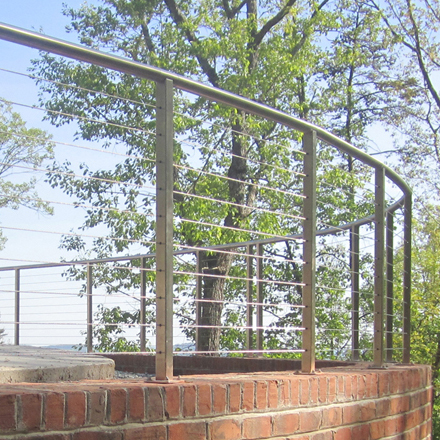 Curved Steel Balcony