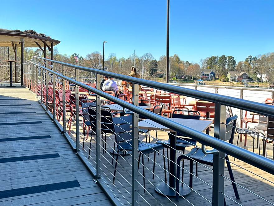 Wheelchair ramp designed for ada ramp slope meets all ada ramp requirements.