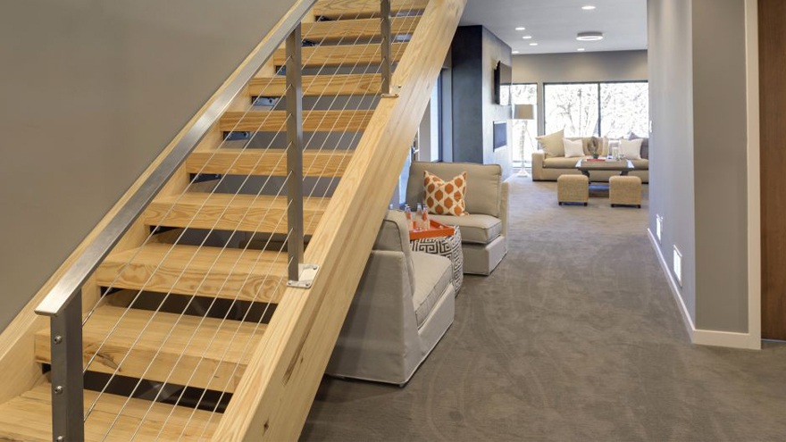 Floating staircases and modern stairs are great ideas for a stair remodel.