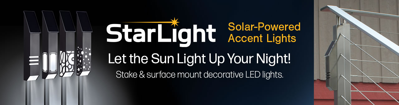 starlight solar railing lights